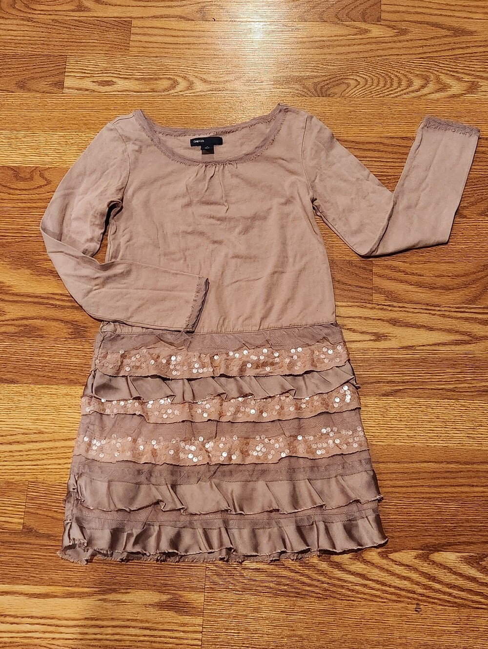 Gap Kids Pink/Taupe Skirt - Small (6-7)